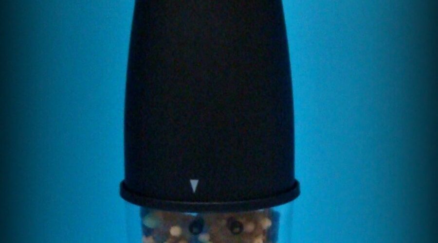 Artesio Electric Pepper Grinder Standing