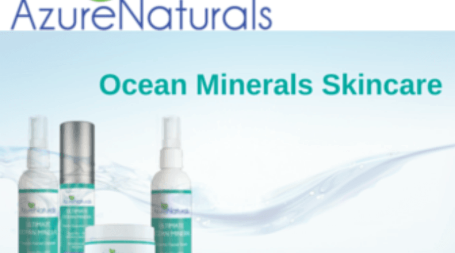 Azure Naturals Ocean Minerals Skincare Graphic