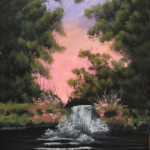 Chasing Waterfalls Canvas Art for Sale