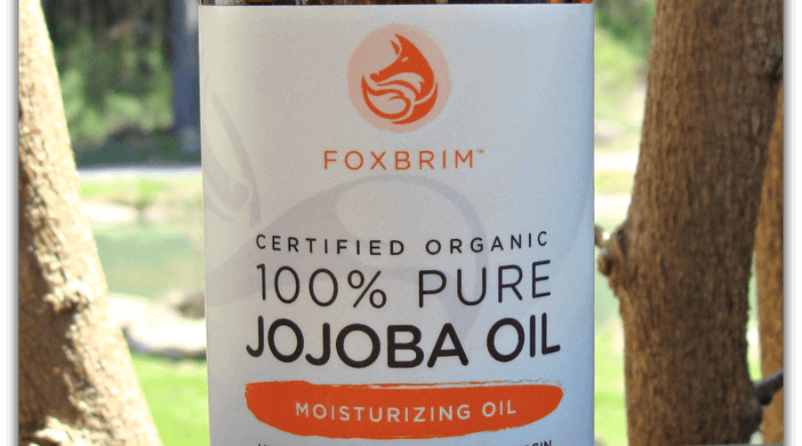 Foxbrim Pure Organic Jojoba Oil Bottle