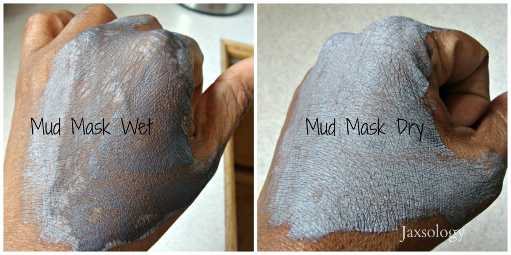 Glam Essentials Hello Cutie Mud Mask wet and dry