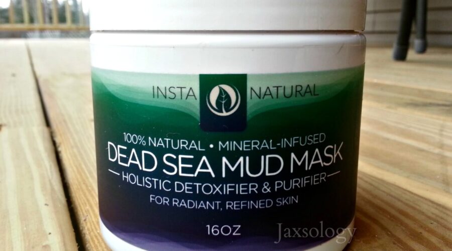 InstaNatural Dead Sea Mud Mask Jar