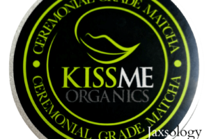 Kiss Me Organics Matcha Green Tea Powder Top Label Transparent