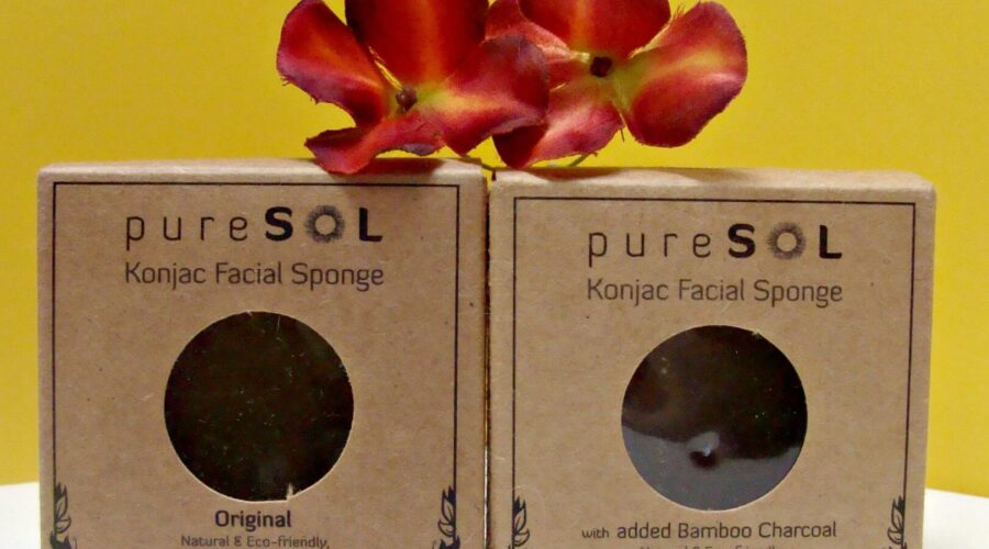 Konjac Sponges Original Bamboo Boxes