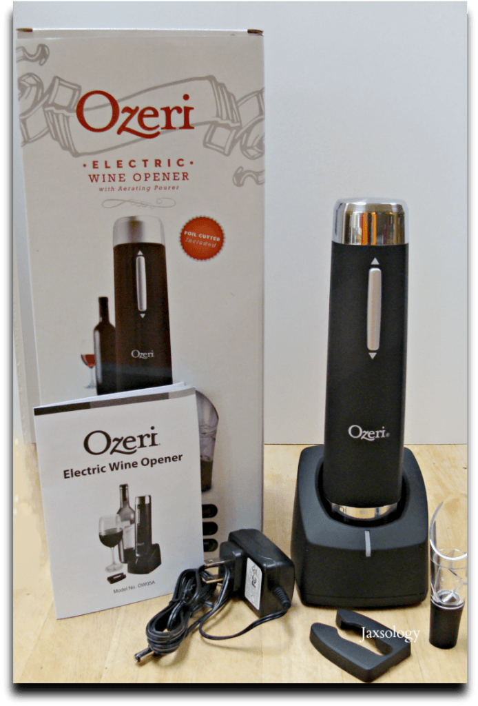 Open Wine the Easy Way with the Electric Wine Bottle Opener by Ozeri ...