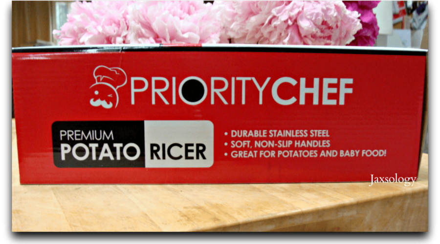 Priority Chef Potato Ricer Back of Box