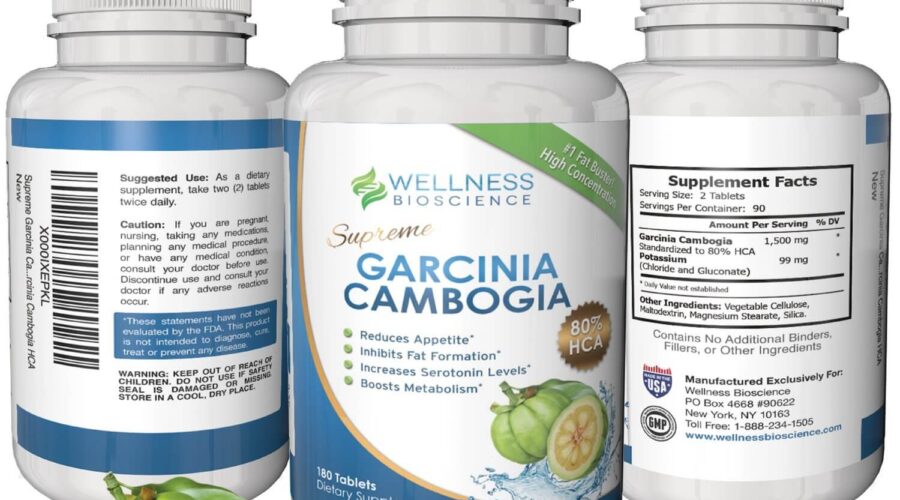 Wellness Bioscience Garcinia Cambogia 3 Bottles