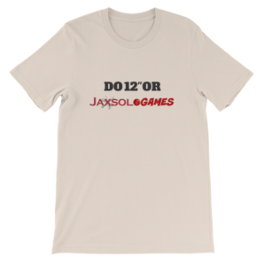 JaxsoloGAMES Short-Sleeve Unisex Puzzle T-Shirt "A Foot in the Door" - Image 4