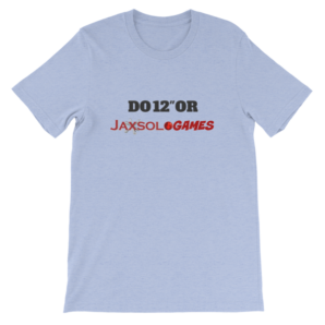 JaxsoloGAMES Short-Sleeve Unisex Puzzle T-Shirt "A Foot in the Door" - Image 6