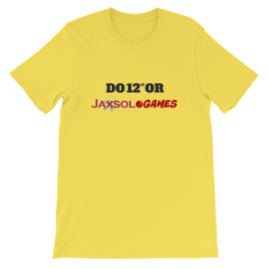 JaxsoloGAMES Short-Sleeve Unisex Puzzle T-Shirt "A Foot in the Door" - Image 7