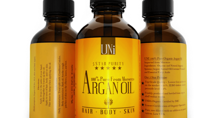 Uni 100% Pure Organic Argan Oil